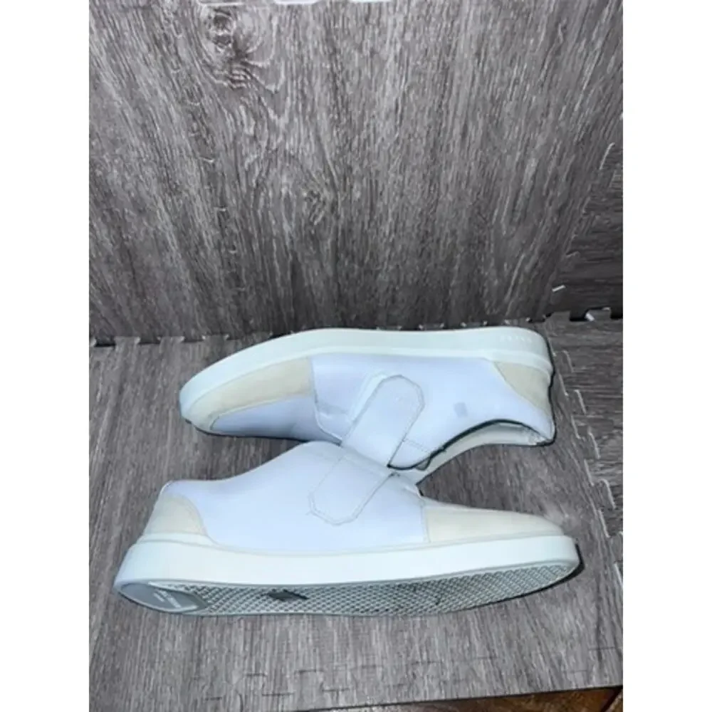 Cole Haan Men's White Leather Monk Strap Sneakers‎ Size 9.5 Casual